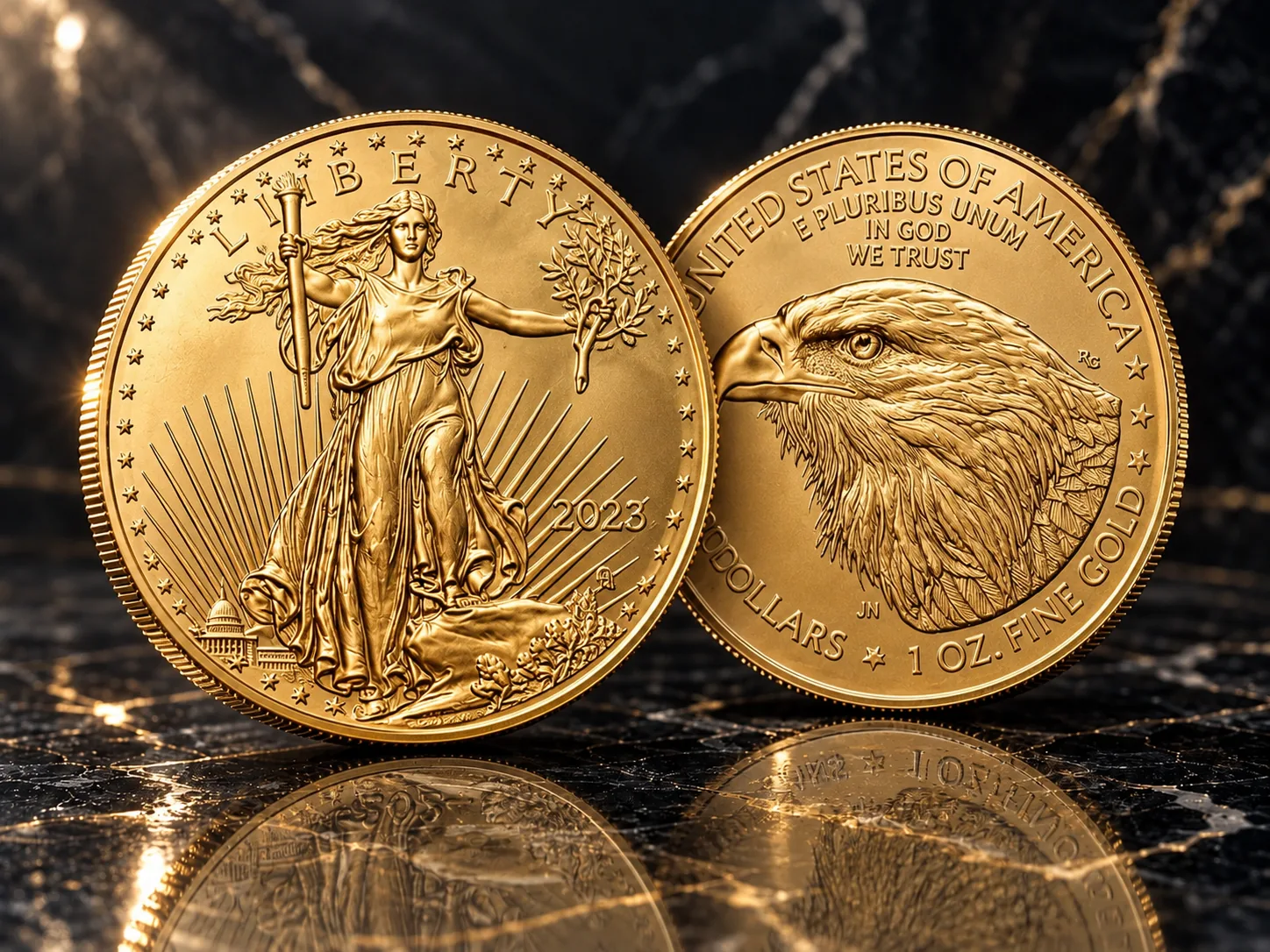 American Gold Eagle gold coins